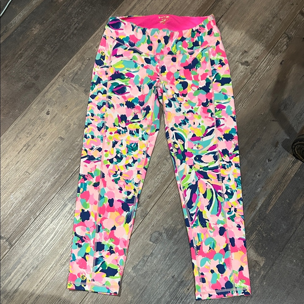 Lilly Pulitzer Vibrant Multicolor Womens Leggings